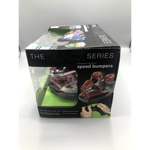 Remote Control Speed Bumpers The‎ Black Series New and NOTE crumpled box top - Picture 3 of 7